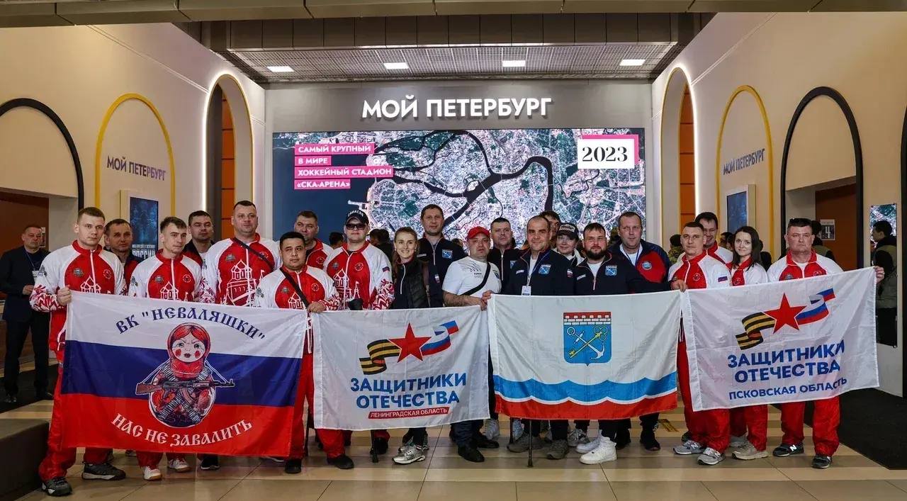 1 место на мультиспортивном фестивале «Марафон мужества на берегах Невы» — за ленинградцами