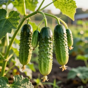 Огурцы, которые продолжают плодоносить даже осенью