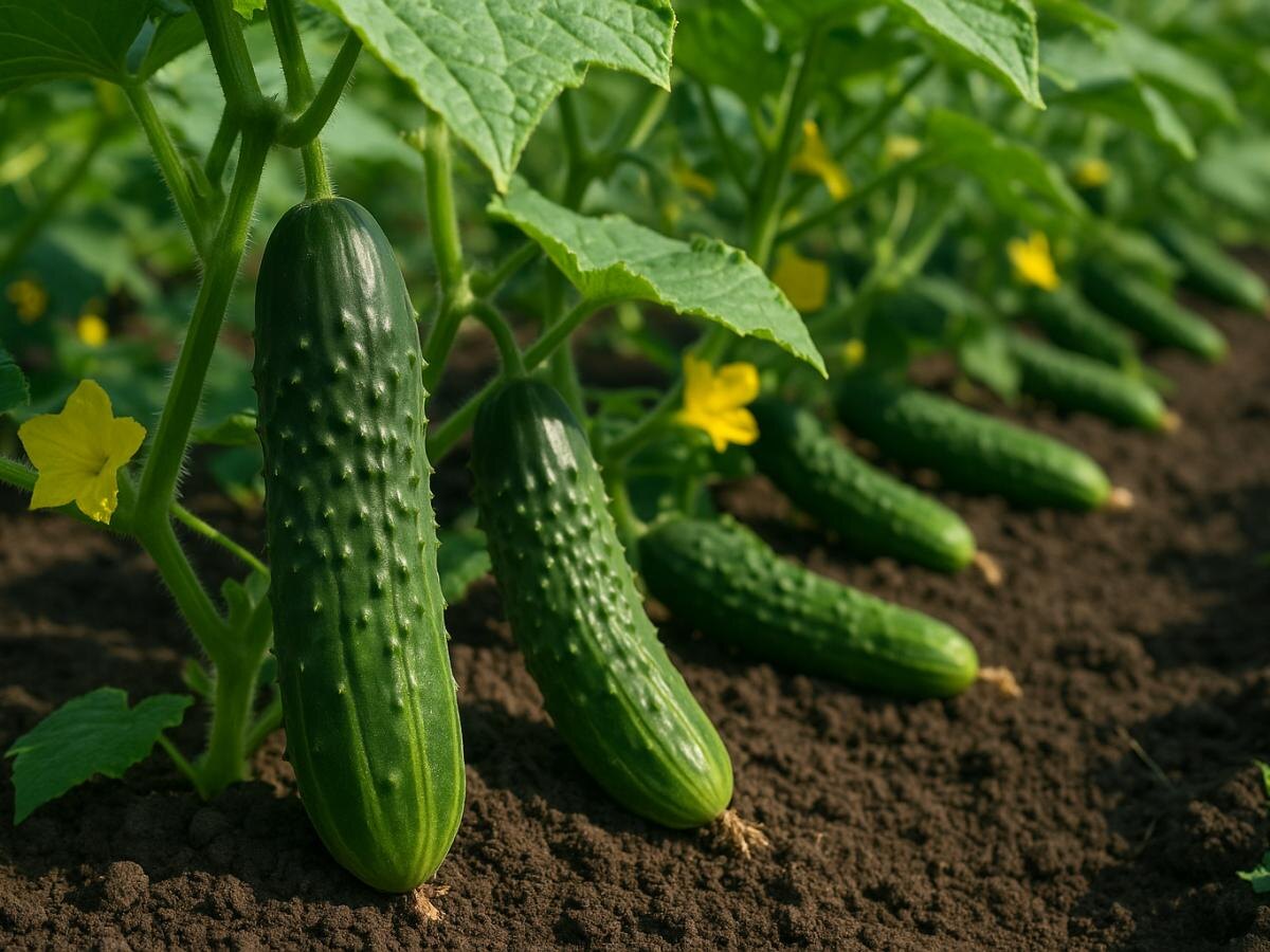 Йод и молоко: секреты богатого урожая огурцов