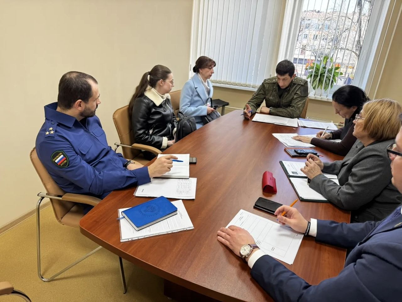 Выборгский городской прокурор провел приём участников СВО и членов их семей