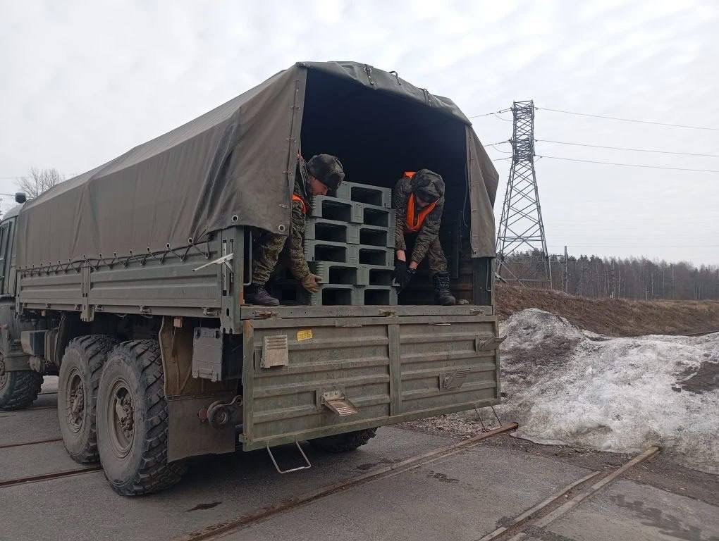 Росгранстрой отправил очередную партию гуманитарной помощи в зону СВО