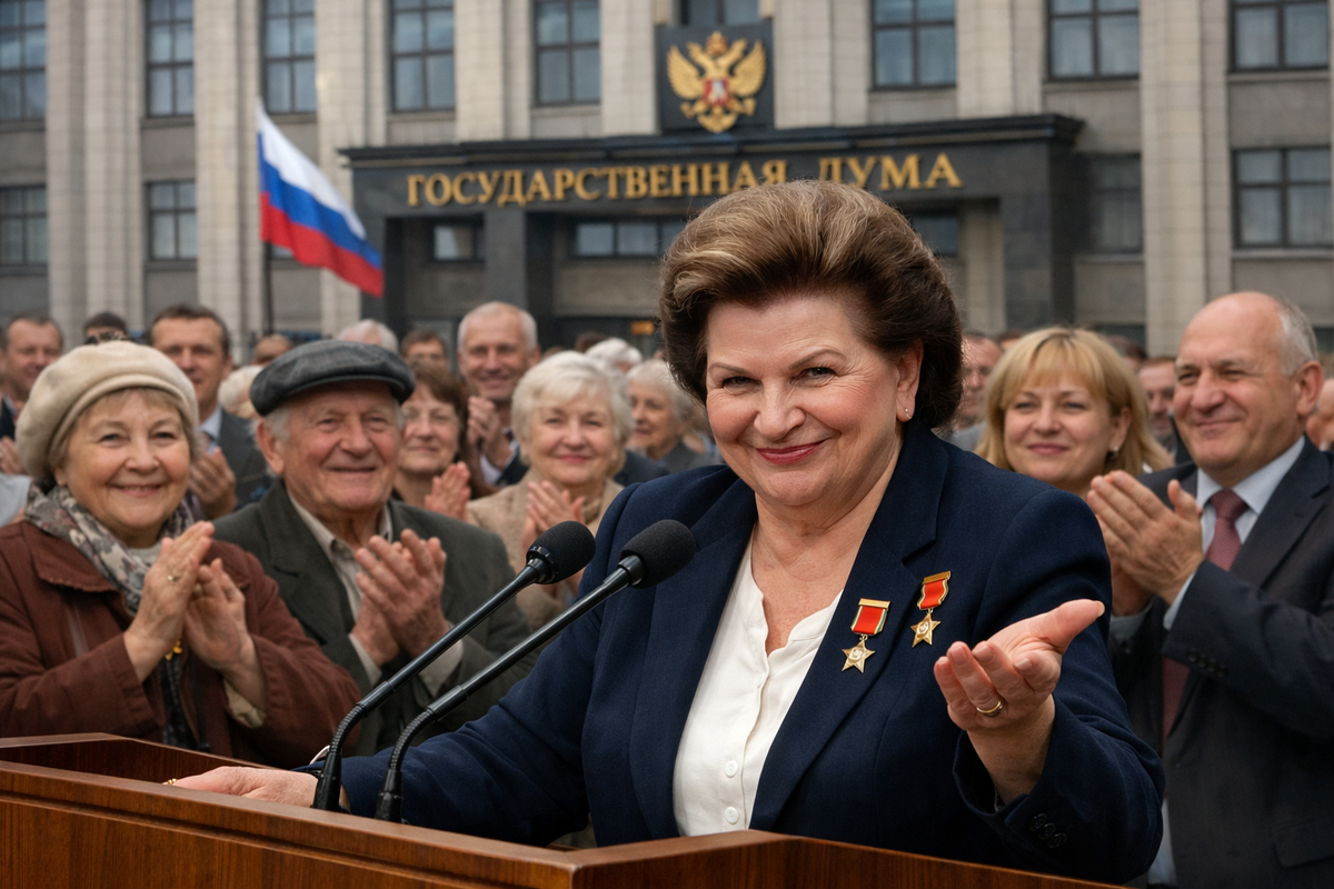 Терешкова на пороге новой политической главы: сенсационные новости из Госдумы
