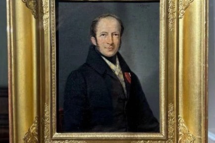 Спустя 200 лет в парк Монрепо вернулся портрет бывшего владельца усадьбы Пауля Николаи