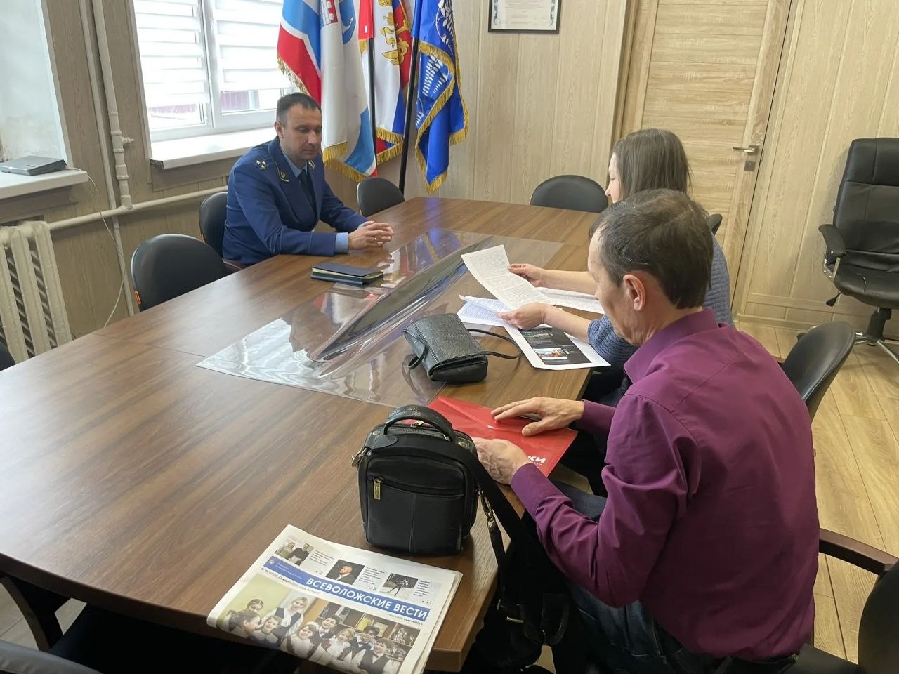 Всеволожский городской прокурор провел выездной прием жителей Лесколовского сельского поселения Всеволожский городской прокурор провел выездной прием жителей Лесколовского сельского поселения
