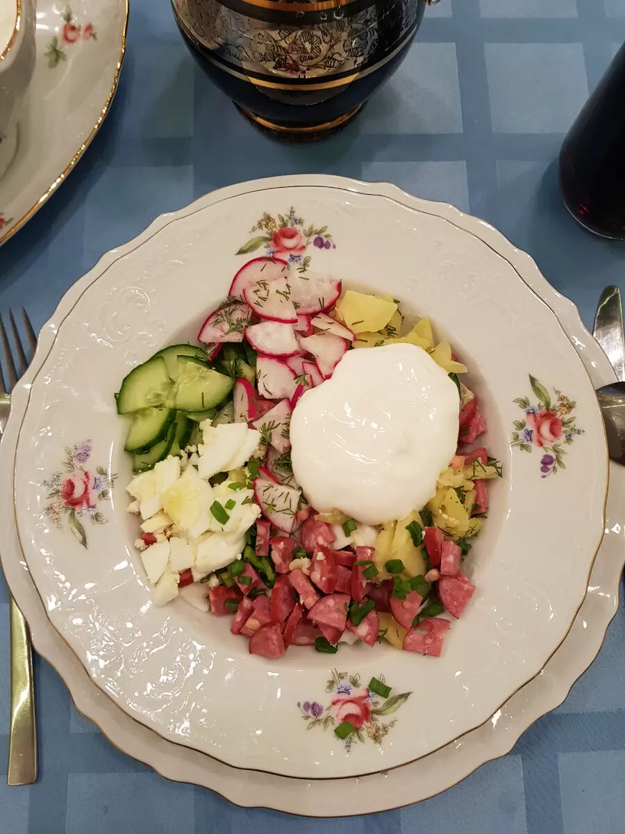 Окрошка на новый лад