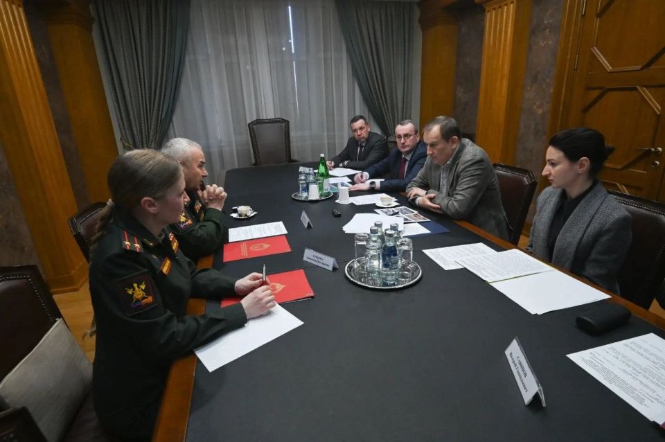 Александр Дрозденко: Встретился с начальником Военной академии материально-технического обеспечения имени Хрулёва Илгаром Кахрамановым