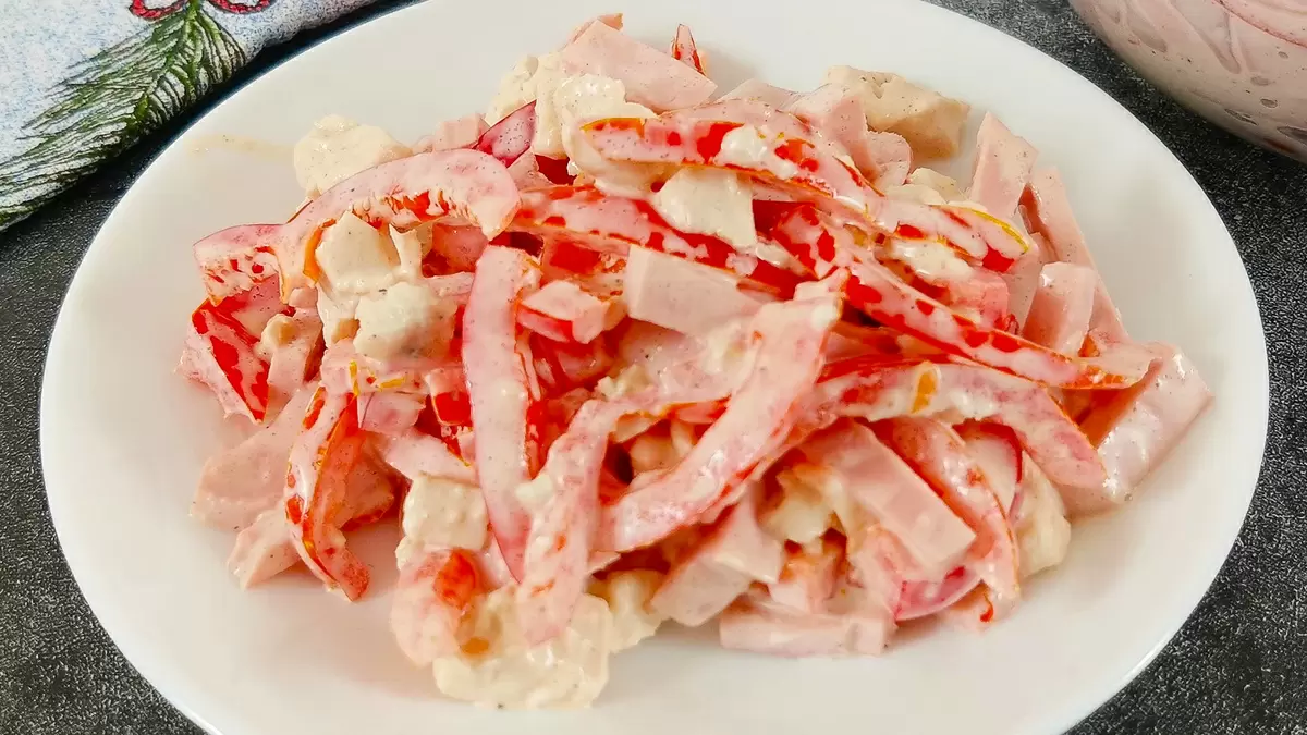 Салат Люкс: простота и изысканность на вашем столе