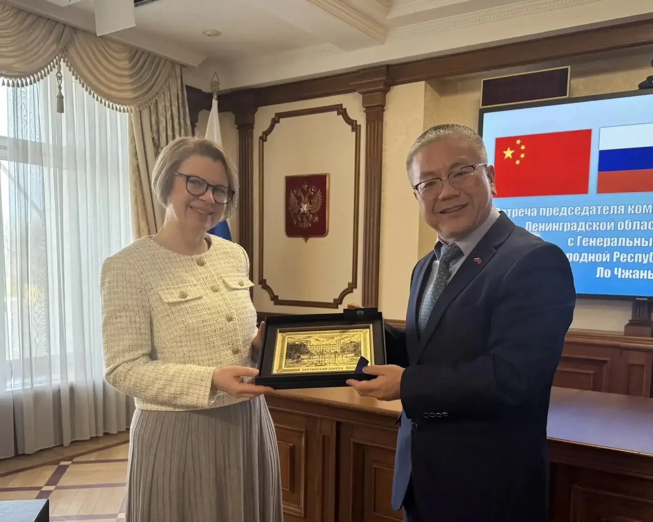 Ленинградская область развивает диалог с Китаем Ленинградская область развивает диалог с Китаем