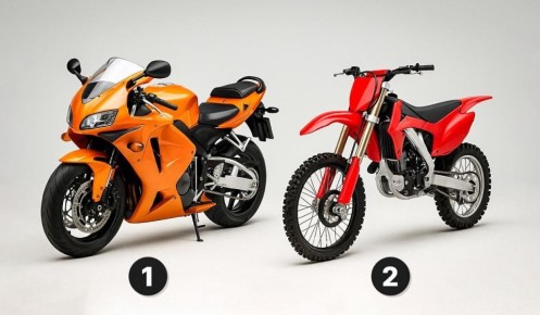 Как цвет мотоцикла раскрывает вашу личность: тест на соперничество