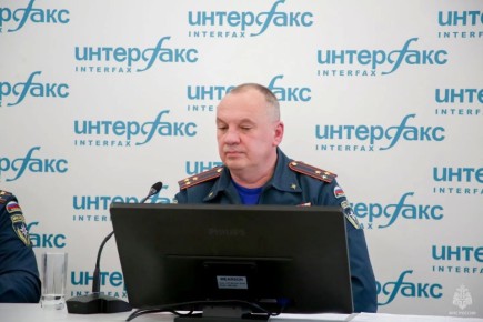 В пресс-центре «Интерфакс» прошла пресс-конференция, посвященная подготовке к пожароопасному сезону в Петербурге и Ленинградской области