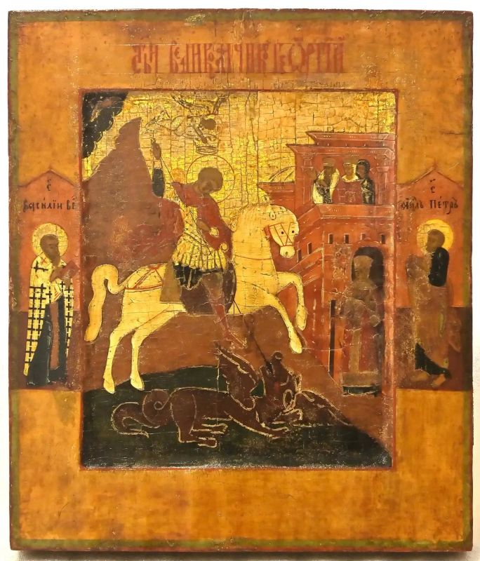 В Старой Ладоге показали старинные иконы XIX века В Старой Ладоге показали старинные иконы XIX века
