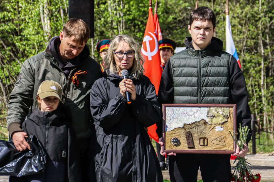 В Киришском районе перезахоронили останки 95 бойцов Красной армии В Киришском районе перезахоронили останки 95 бойцов Красной армии