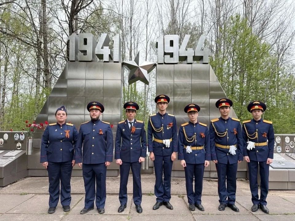 Заместитель руководителя следственного управления и сотрудники приняли участие в торжественно-траурной церемонии захоронения останков воинов, павших в годы Великой Отечественной войны
