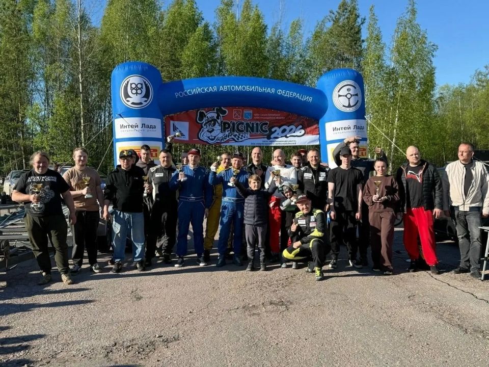 Раллийная команда «ДОСААФ Выборг» стала лучшей в Ленобласти