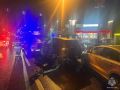 Женщина пострадала во время массовой аварии во Всеволожске