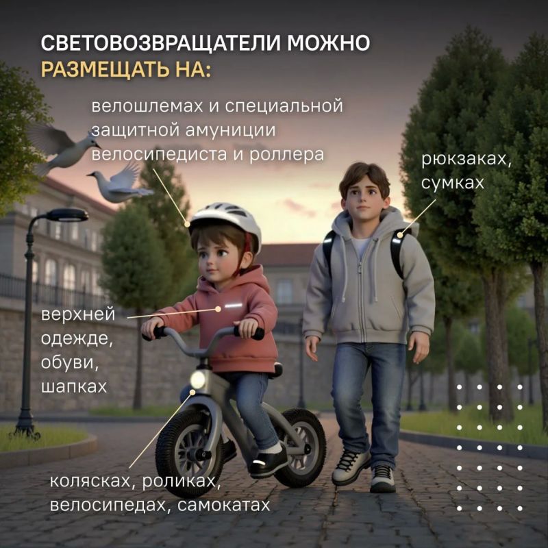 Маленький, но весьма полезный аксессуар: световозвращатель поможет ребёнку стать более заметным на дороге