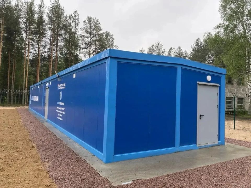 Новая модульная станция водоподготовки заработала в посёлке Ромашки Приозерского района