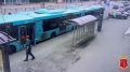 Полиция проводит проверку по факту ДТП с автобусами, в котором пострадал водитель