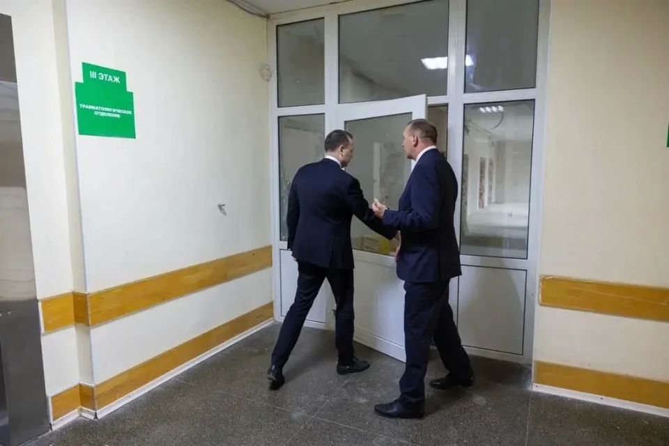 Капитальный ремонт травматологического отделения Выборгской больницы идёт по графику Капитальный ремонт травматологического отделения Выборгской больницы идёт по графику