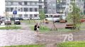 На северные районы Петербурга за час вылилось 15 мм осадков