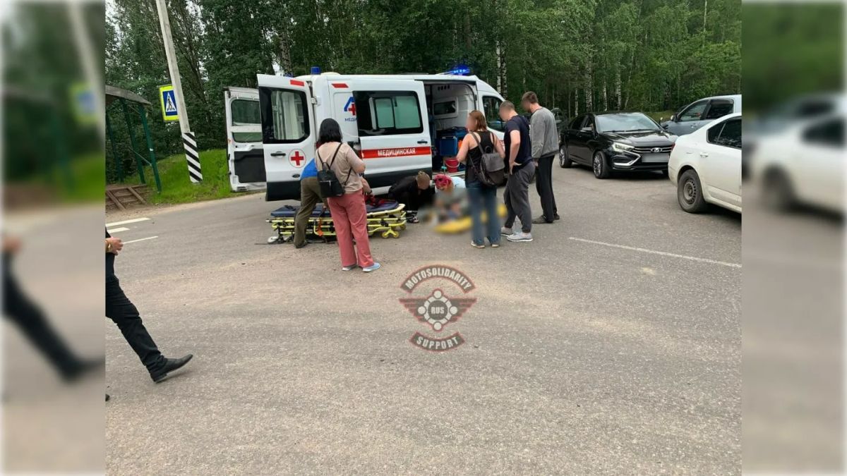 Ребенок пострадал в ДТП с питбайком в Ленобласти Ребенок пострадал в ДТП с питбайком в Ленобласти