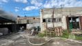 В Ломоносовском районе потушили крупный пожар