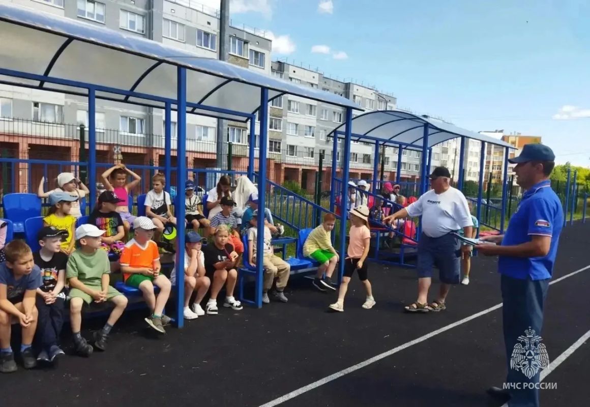 Профилактические мероприятия в летних лагерях школ Лужского района