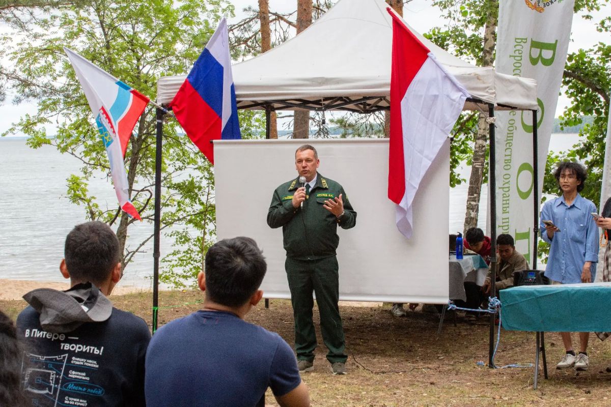 В заказнике «Выборгский» открылся международный студенческий слёт PERMIRA Summer Camp 3.0 — Индонезийско-российский студенческий летний слёт 2026 года В заказнике «Выборгский» открылся международный студенческий слёт PERMIRA Summer Camp 3.0 — Индонезийско-российский студенческий летний слёт 2026 года