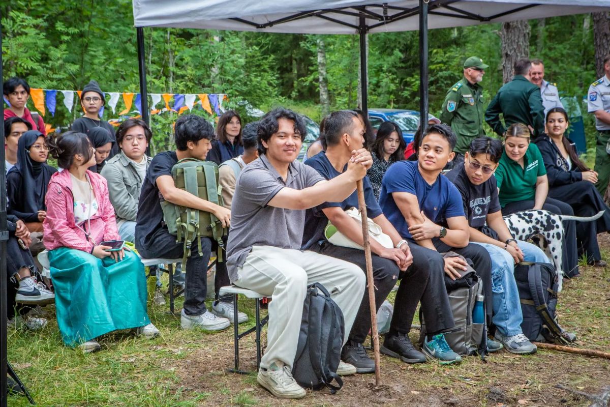 В заказнике «Выборгский» открылся международный студенческий слёт PERMIRA Summer Camp 3.0 — Индонезийско-российский студенческий летний слёт 2026 года В заказнике «Выборгский» открылся международный студенческий слёт PERMIRA Summer Camp 3.0 — Индонезийско-российский студенческий летний слёт 2026 года