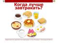 Когда лучше завтракать? И так ли важно делать это по часам?