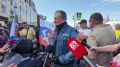 Александр Дрозденко: По доброй традиции возглавил мотопарад «Балтик Ралли» до государственной границы