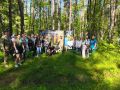Комитет по природным ресурсам Ленинградской области вывез 40 кубометров мусора из леса во Всеволожском районе