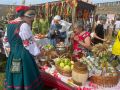 В Ивангородской крепости в рамках празднования 99-летия Ленобласти работает интерактивно-художественное пространство "Подворье"