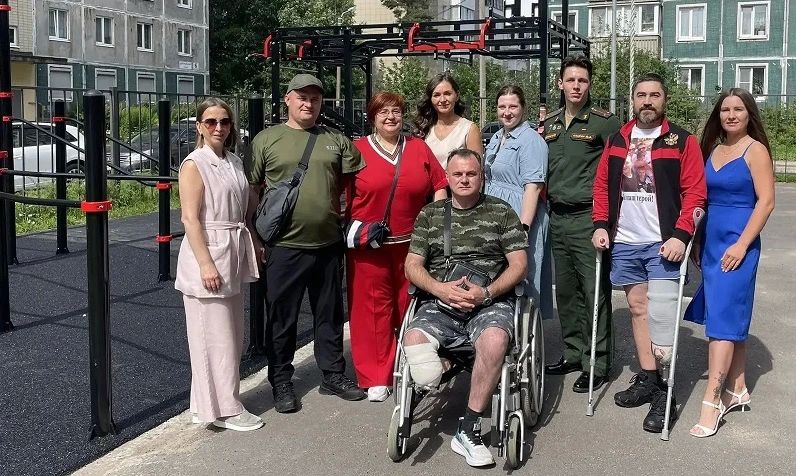 Военные следователи СК России приняли участие в открытии адаптивной спортплощадки Военные следователи СК России приняли участие в открытии адаптивной спортплощадки