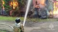 Заброшенный туберкулёзный санаторий горит в Токсово