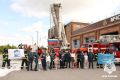 Сотрудники специального подразделения по охране Ленинградской АЭС провели экскурсию в пожарном депо для детей в честь 40-летия Управления
