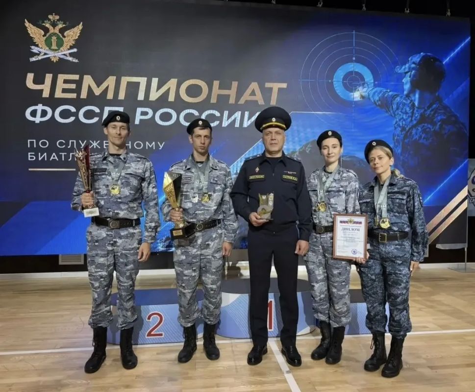 Приставы Ленобласти завоевали серебро на чемпионате по служебному биатлону