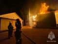 Возгорание спального корпуса в детском лагере «Победа»