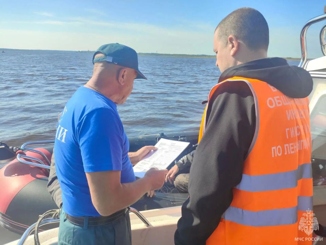 Совместное патрулирование на водных объектах Волховского района Совместное патрулирование на водных объектах Волховского района