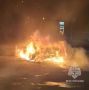ПОЖАР В АВТОМОБИЛЕ. Всеволожский р-н, д. Новое Девяткино, ул. Главная