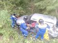 Спасатели деблокировали пострадавшего в ДТП под Еглино