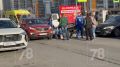 Школьника на самокате сбили в Мурино