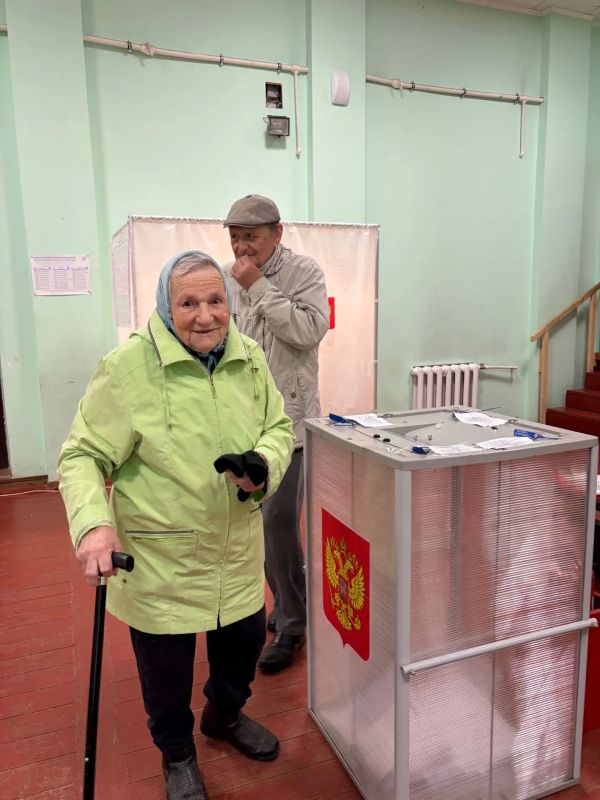 Сегодня среди избирателей — представители поколения Победы Сегодня среди избирателей — представители поколения Победы