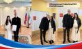 Двойной праздник:. Молодожены Анастасия и Леонид сегодня зарегистрировали брак в Кингисеппском ЗАГСе, а после — отдали свой голос на выборах уже в новом статусе