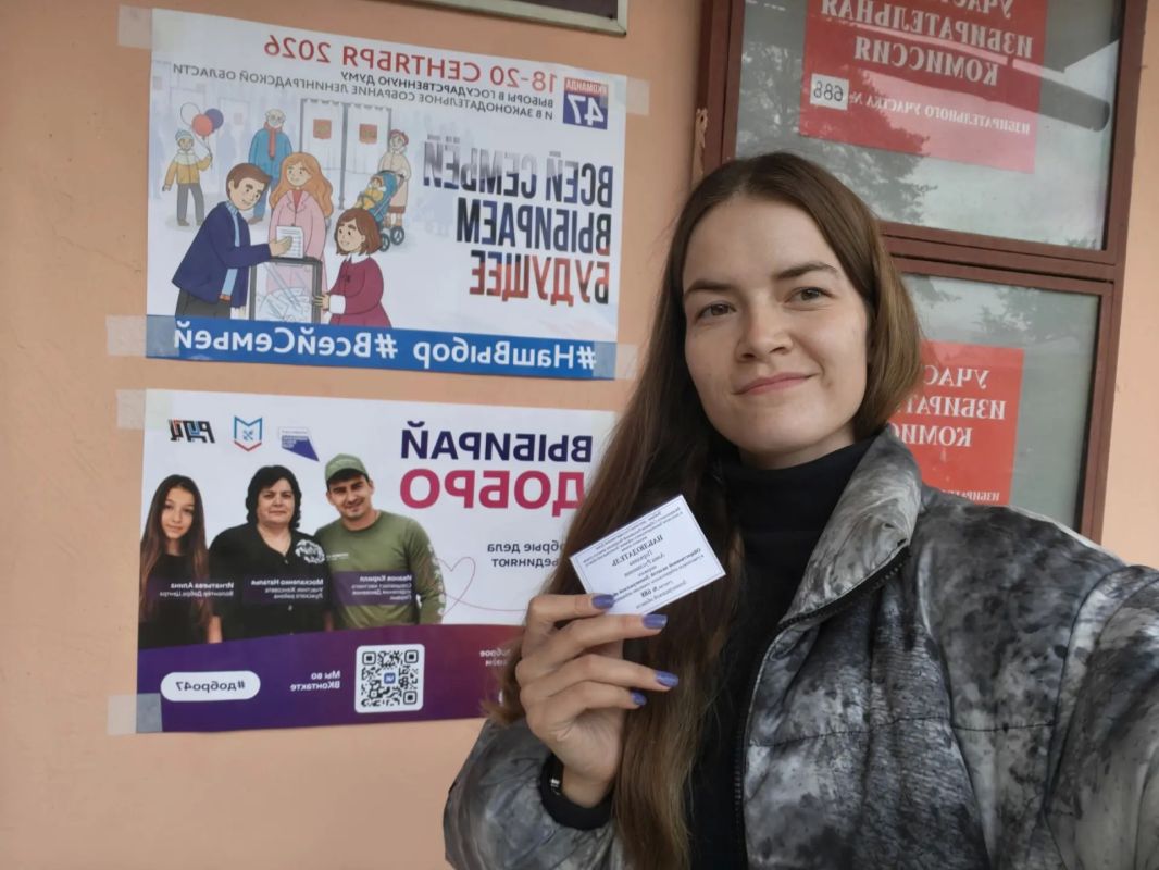 Члены МИК47 на избирательных участках! Члены МИК47 на избирательных участках!