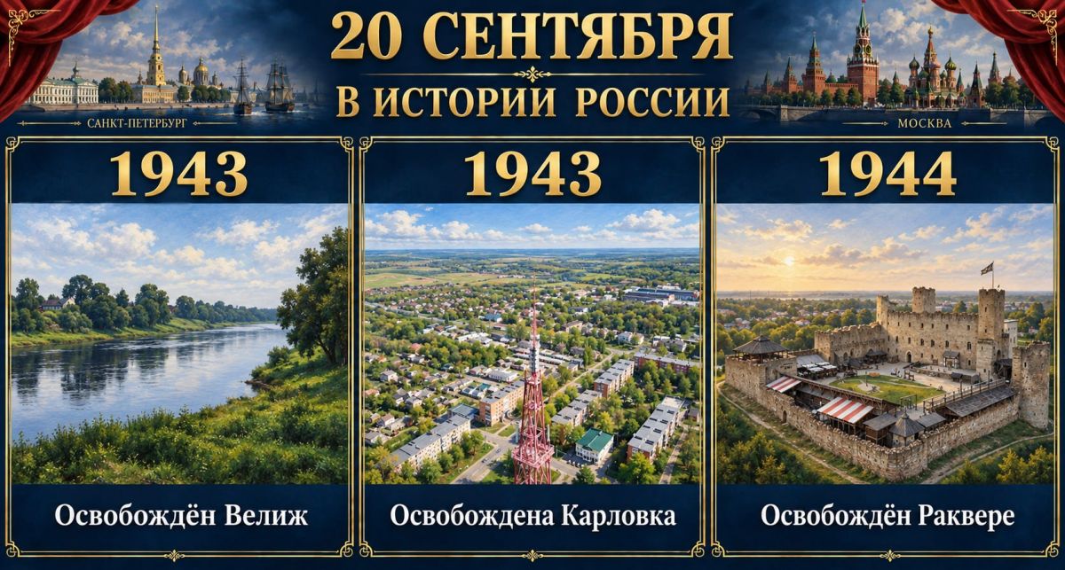 20 сентября в истории России 20 сентября в истории России