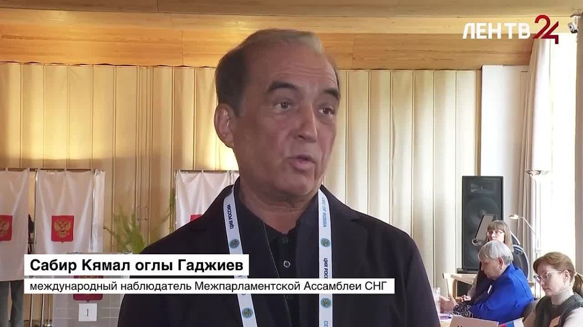 Международный наблюдатель оценил организацию выборов на участке в Выборге — в репортаже «ЛенТВ24»