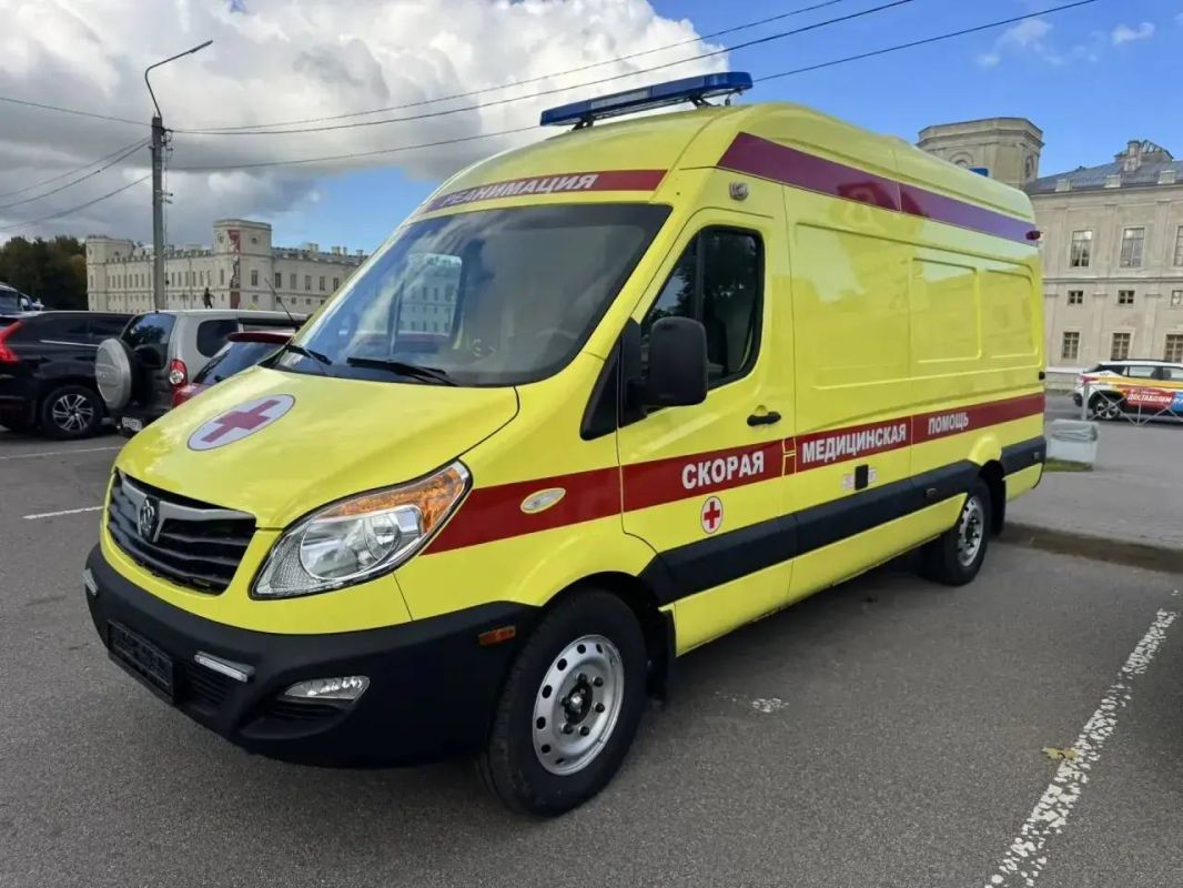 Гатчинская скорая помощь получила новый реанимобиль Гатчинская скорая помощь получила новый реанимобиль