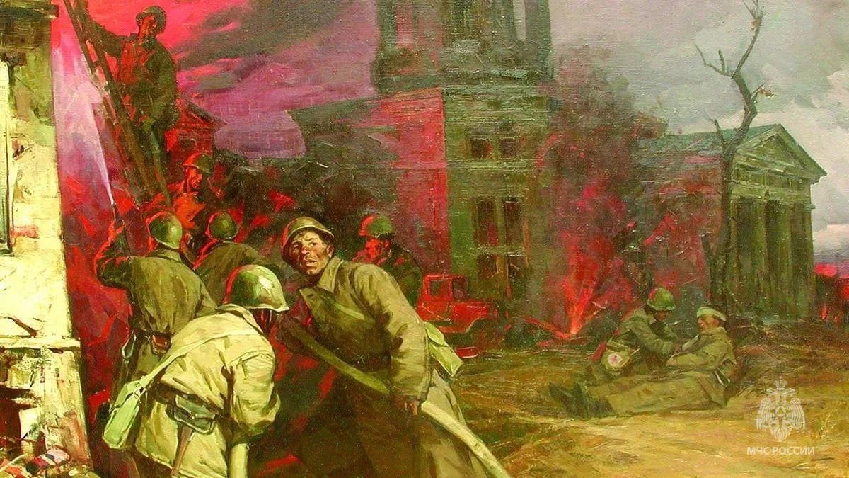 23 сентября 1941 года в Пулковской обсерватории случился крупный пожар, тушение которого проходило под огнем врага 23 сентября 1941 года в Пулковской обсерватории случился крупный пожар, тушение которого проходило под огнем врага