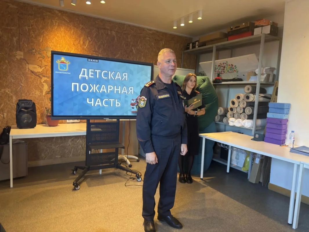 «Детская пожарная часть» открылась в Кудрово «Детская пожарная часть» открылась в Кудрово